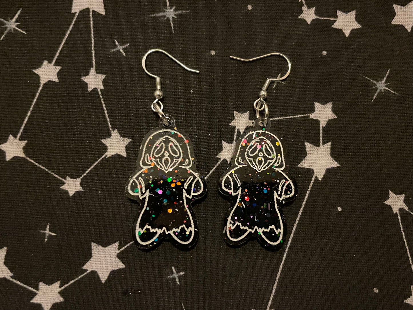 Horror Gingerbread Earrings