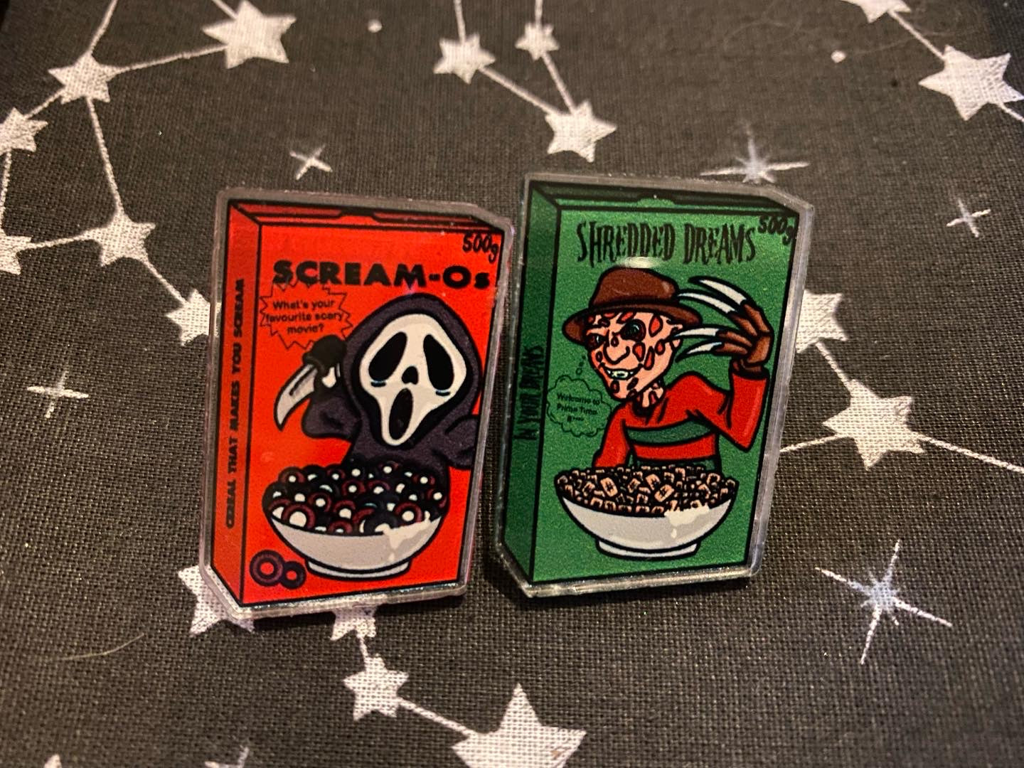 Cereal Killer Pins