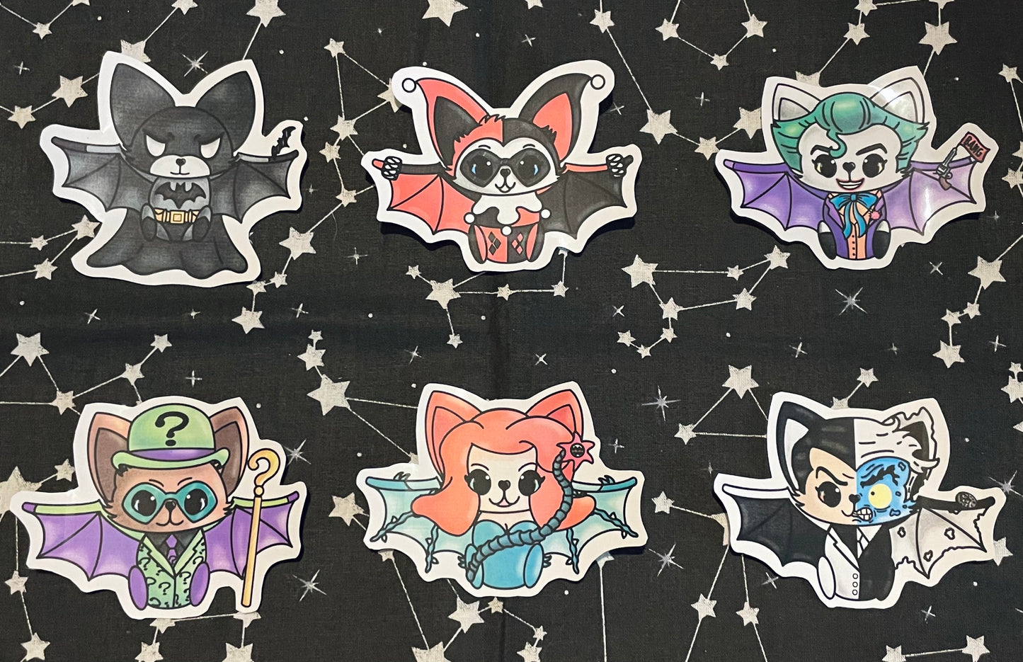 Batman Bat Stickers