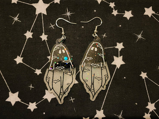 Bat Ghost Earrings