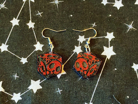 Oog Dice Earrings