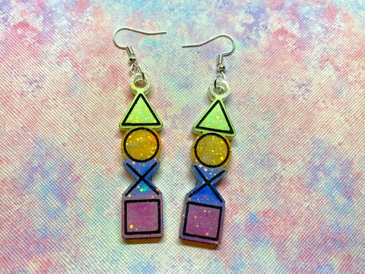 Game Symbol Earrings