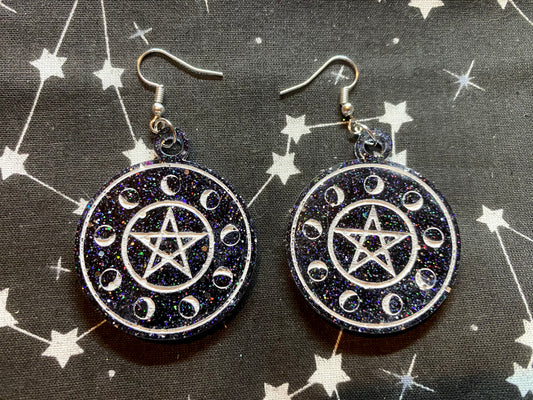 Moon Phase Earrings