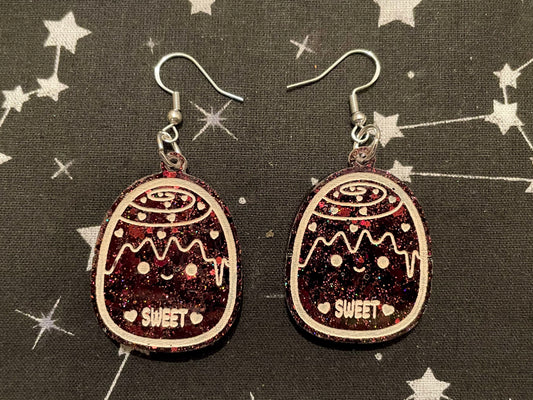 Cinnamon Roll Squish Earrings