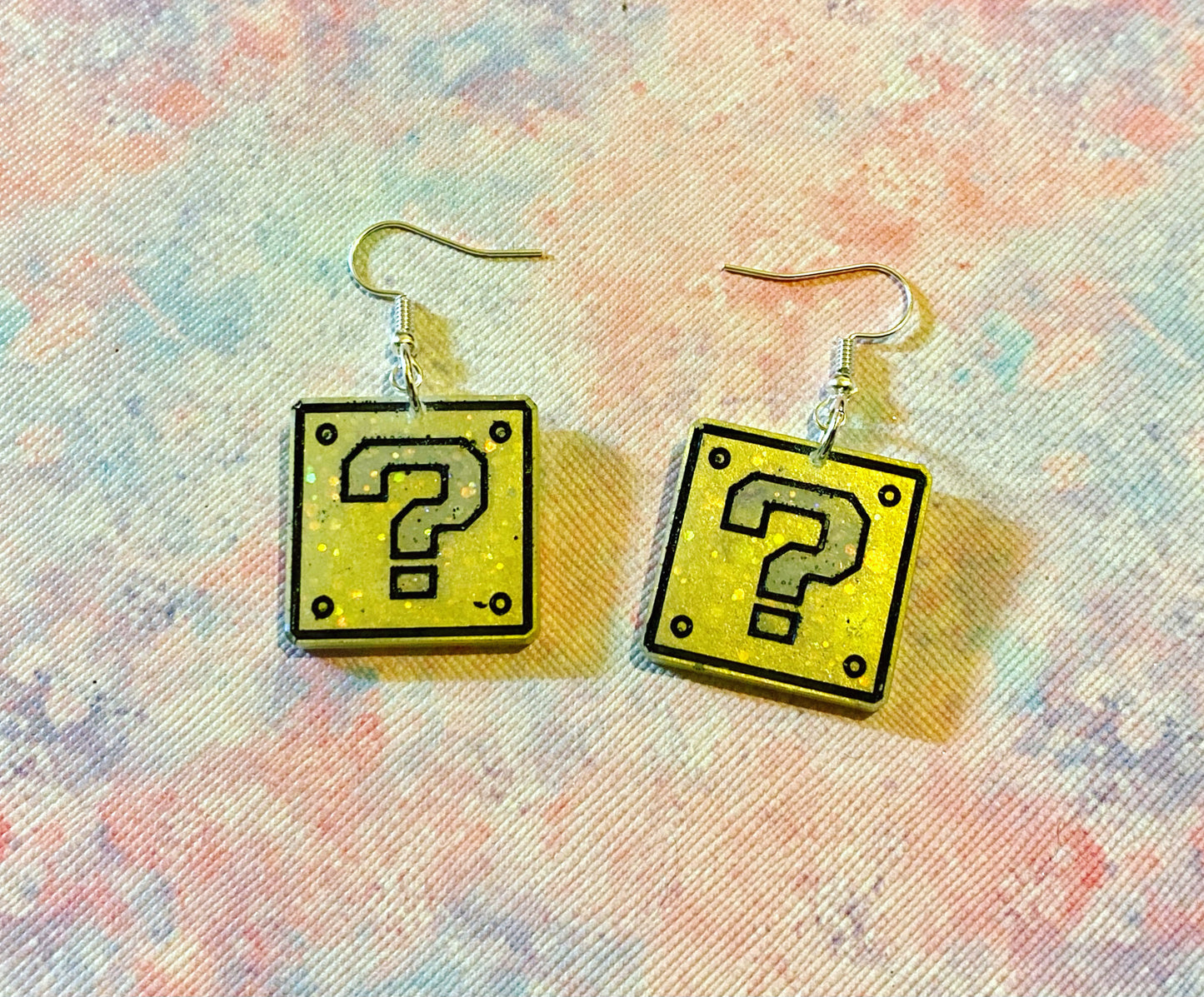 Question Box Earrings