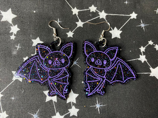 Wing Out Bat Earrings