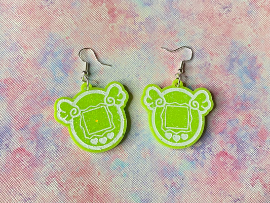 Virtual Pet Earrings